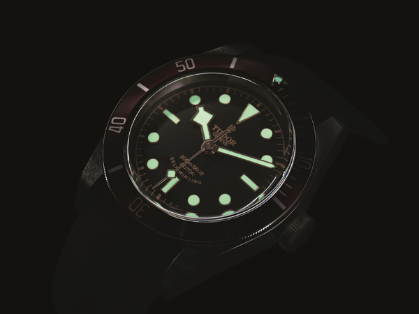 Tudor Heritage Black Bay 運動季潛水腕表