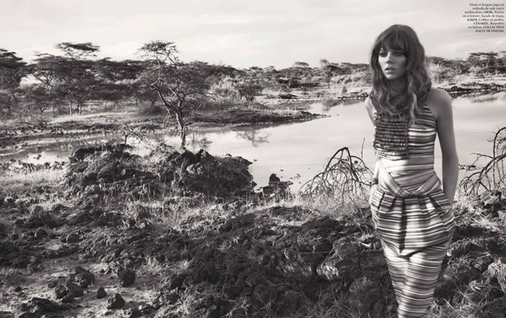 Freja Beha Erichsen《Vogue》法國版2014年4月號(hào)