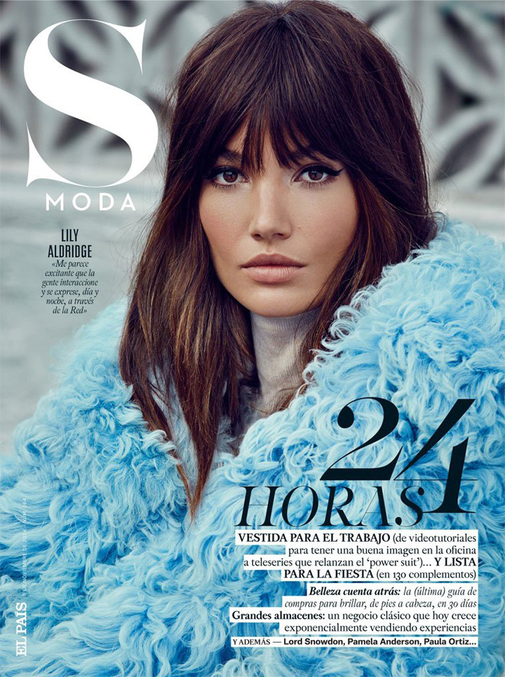 Lily Aldridge《S Moda》雜志2014年11月號(hào)