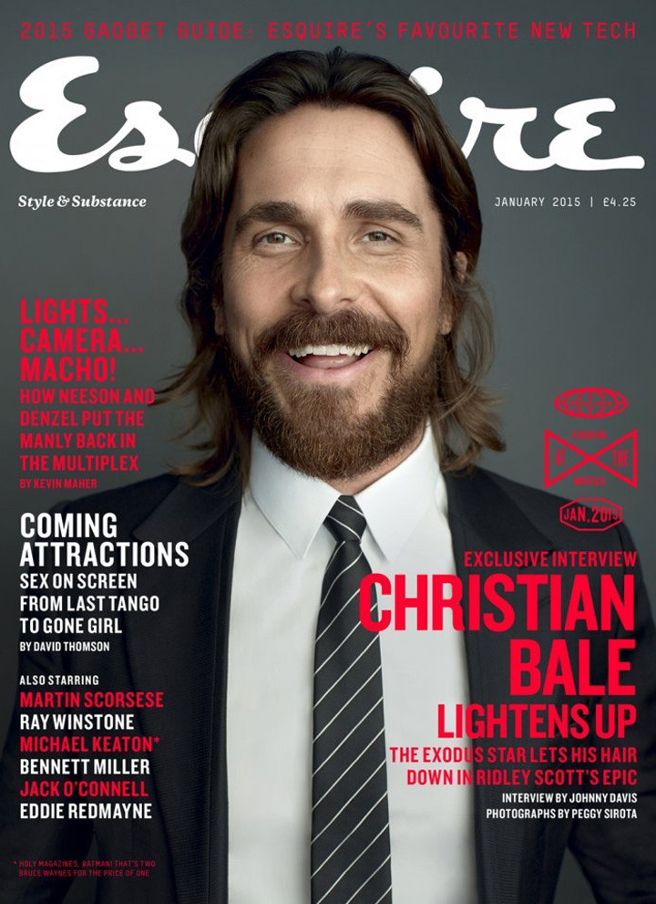 Christian Bale《Esquire》英國(guó)版2015年1月號(hào)