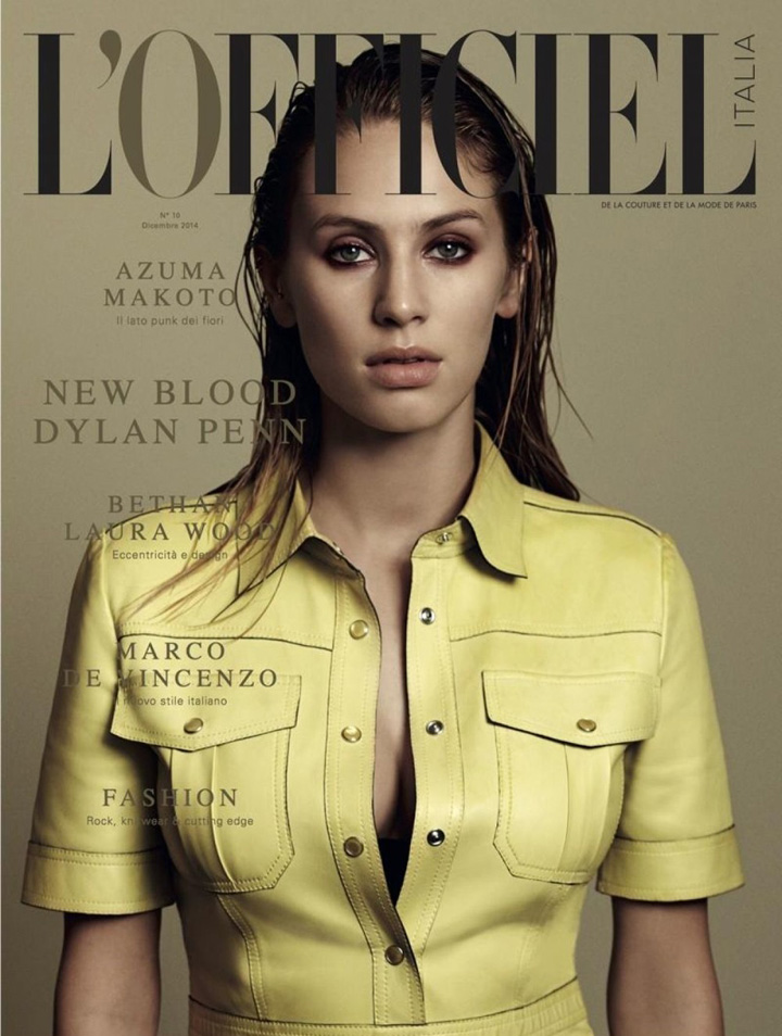 Dylan Penn《L’Officiel》意大利版2014年12月號