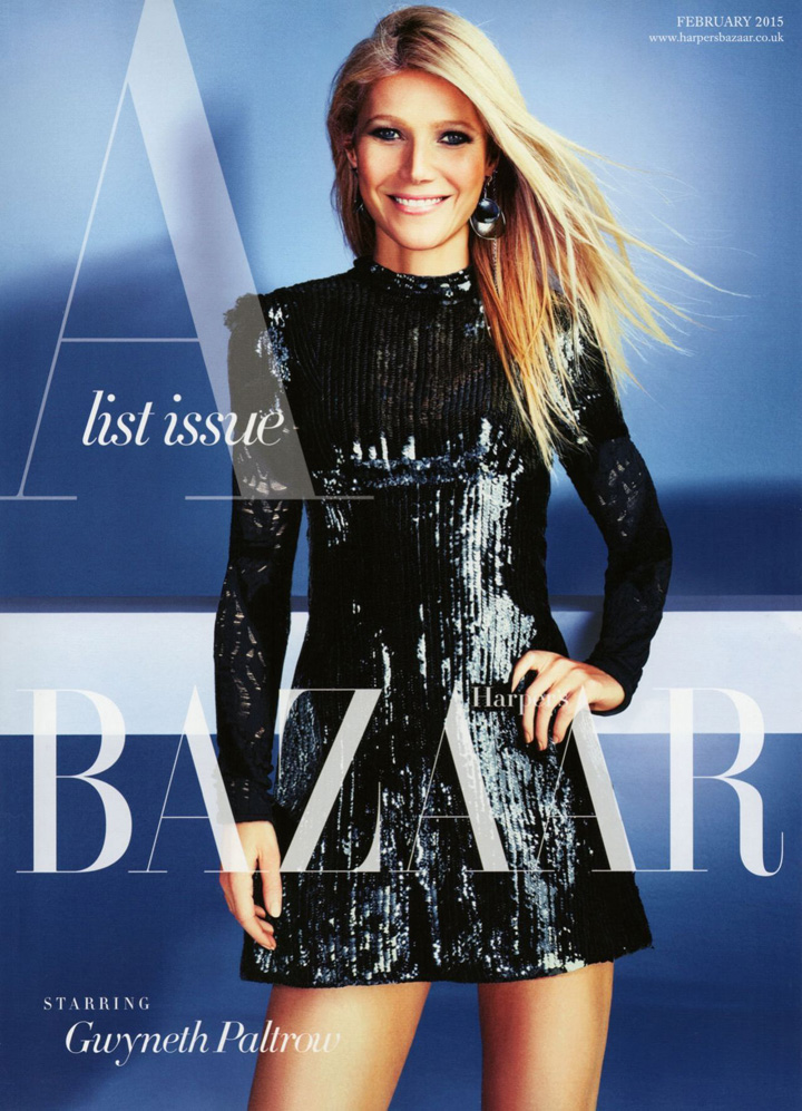 Gwyneth Paltrow 《Harper’s Bazaar》2015年2月號