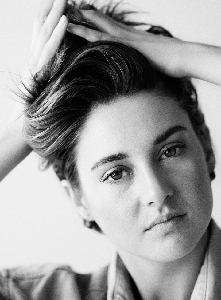 Shailene Woodley《Glamour》英國版2015年4月號