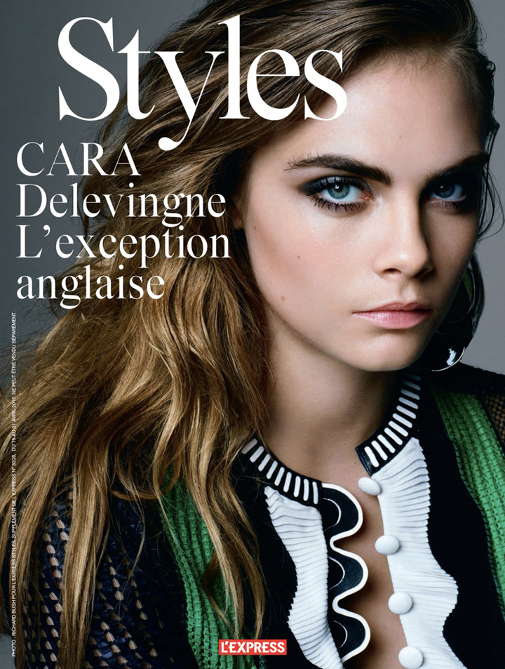 Cara Delevingne《L’Express Styles》雜志2015年4月號