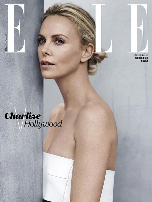 Charlize Theron《Elle》英國版2015年6月號(hào)