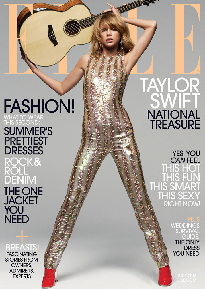 Taylor Swift《Elle》美國(guó)版雜志2015年6月號(hào)