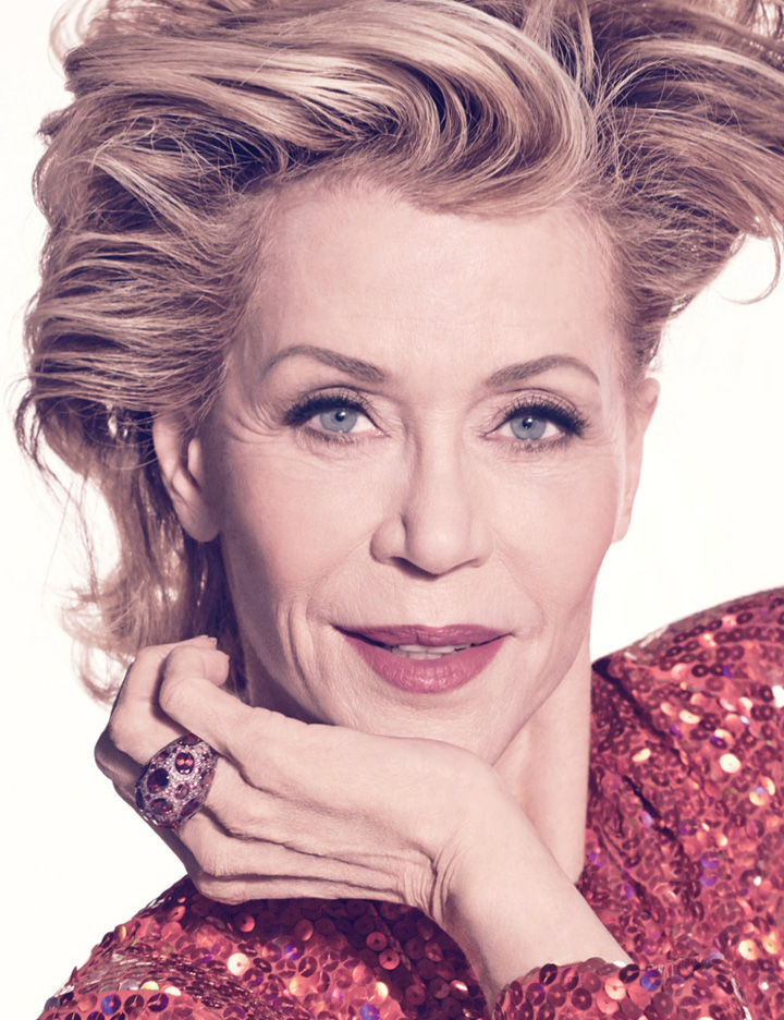 Jane Fonda《W》雜志2015年6/7月號