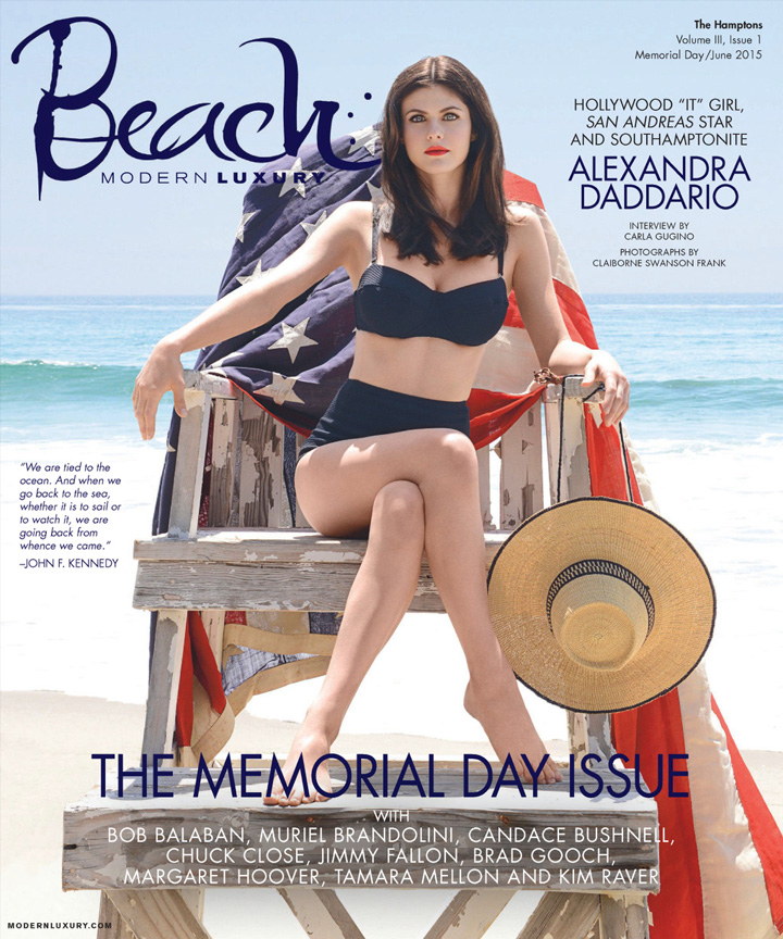 Alexandra Daddario《Modern Luxury》雜志2015年6月號