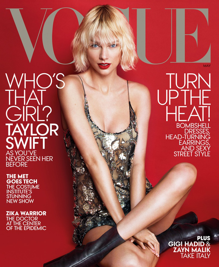 Taylor Swift《Vogue》雜志2016年5月號