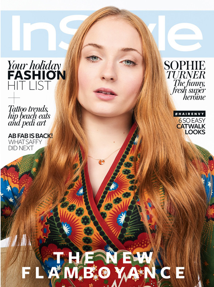 Sophie Turner《InStyle》英國(guó)版2016年7月號(hào)