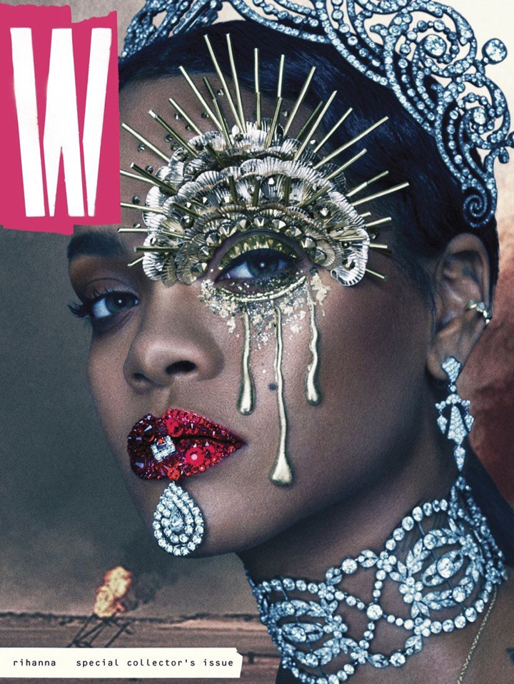 Rihanna《W》雜志2016年9月號