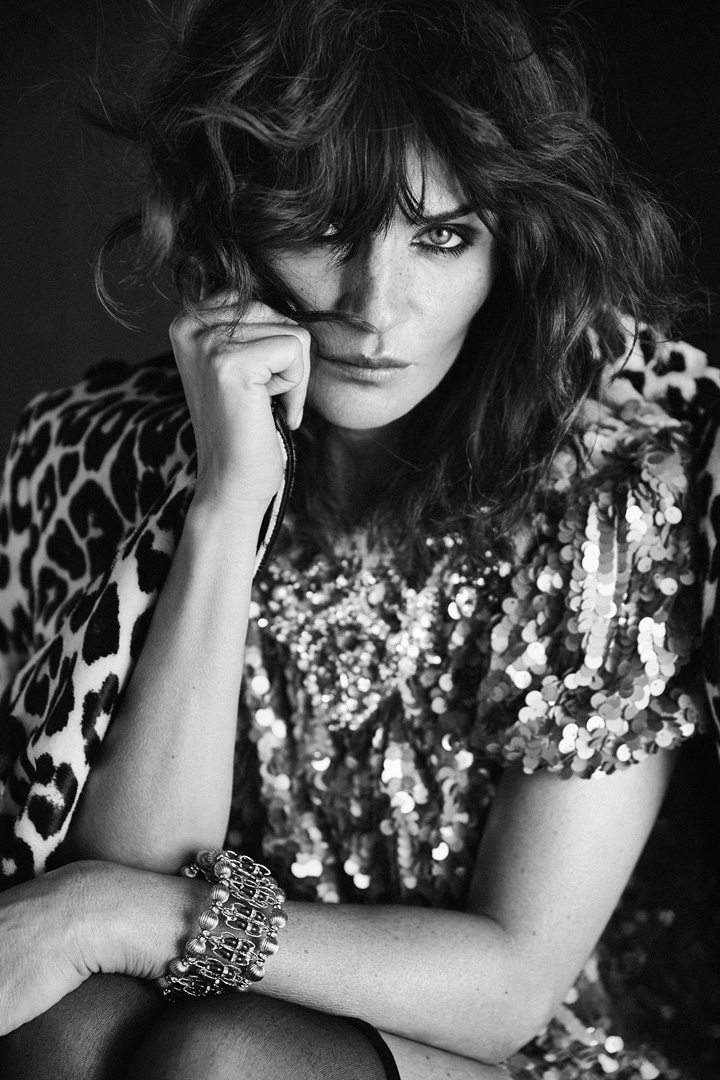 Helena Christensen《Vogue》葡萄牙版2016年9月號(hào)