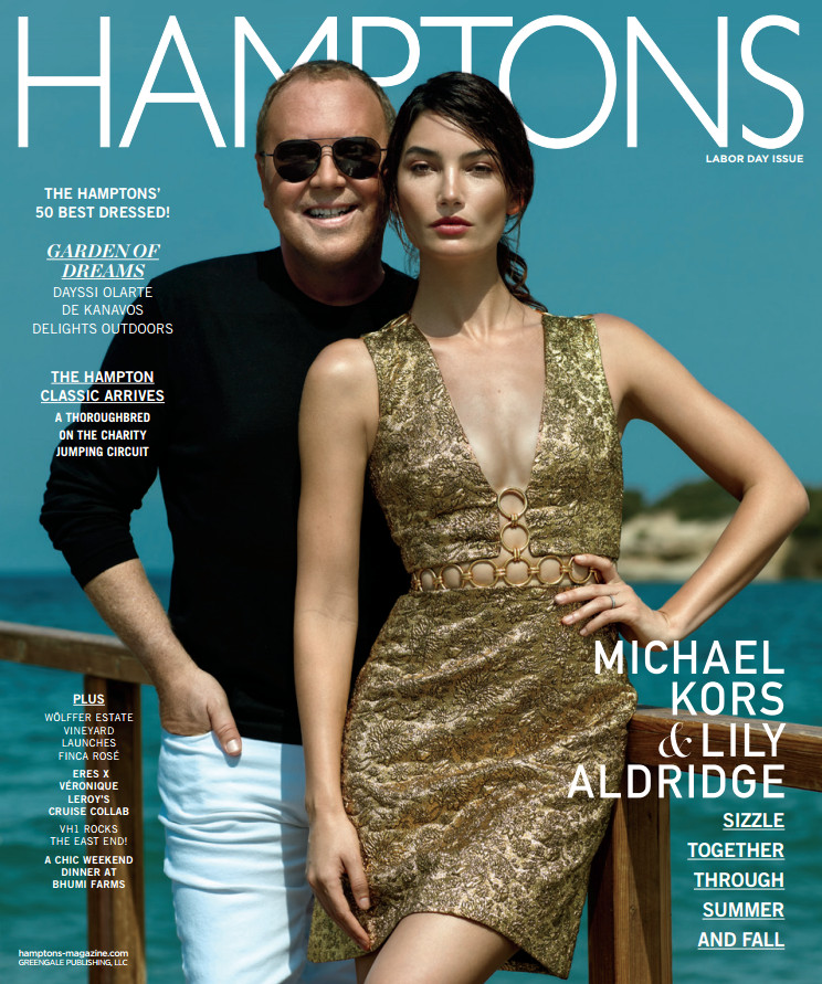 Lily Aldridge《Hamptons》雜志2016年8月號(hào)