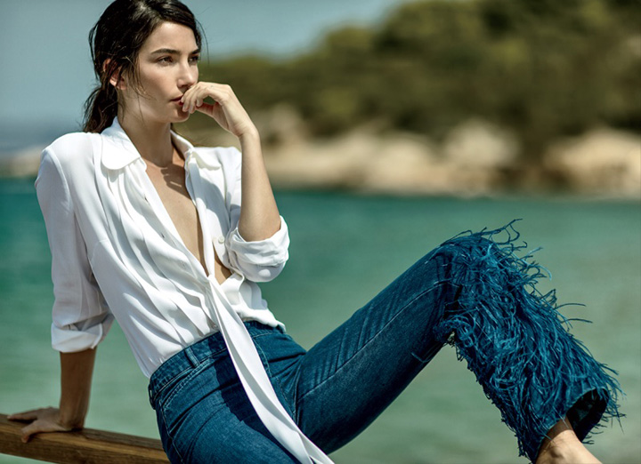 Lily Aldridge《Hamptons》雜志2016年8月號(hào)