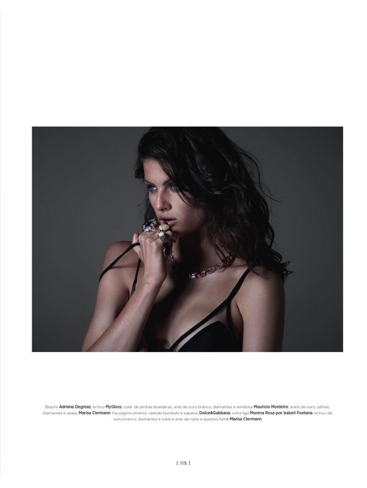 Isabeli Fontana《Made to Live》雜志2015年12月號