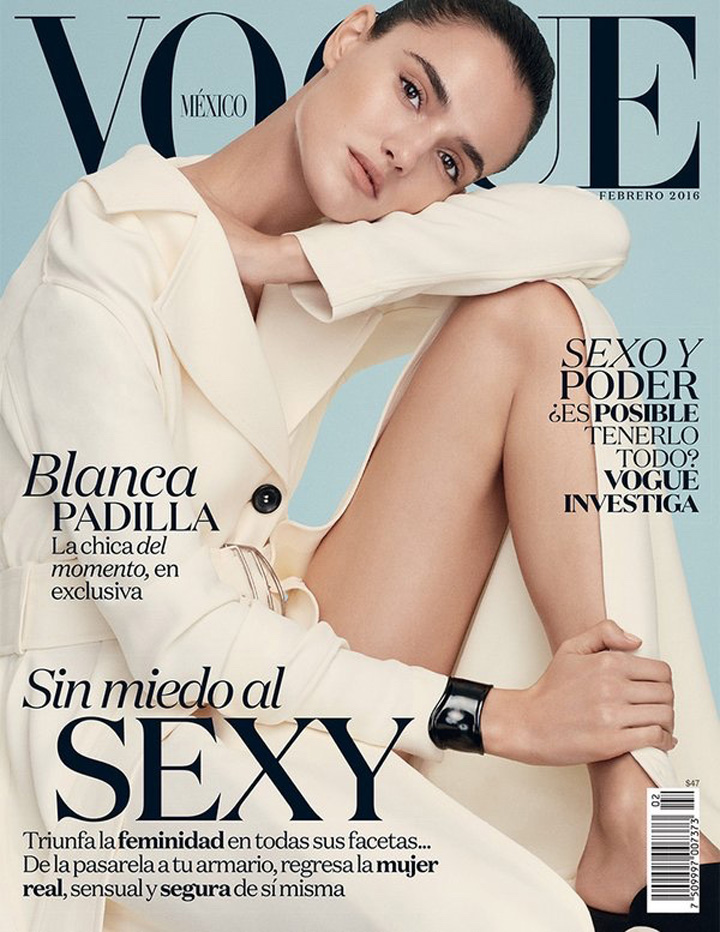 Blanca Padilla《Vogue》墨西哥版2016年2月號