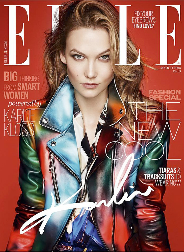 Karlie Kloss《Elle》英國版2016年3月號