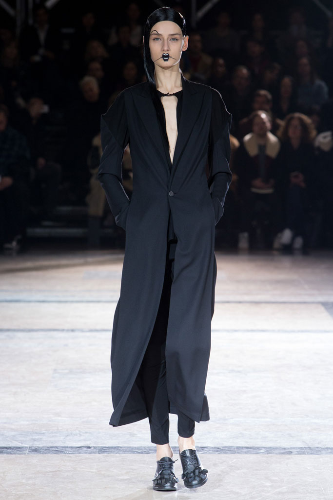 Yohji Yamamoto 2016秋冬流行發(fā)布