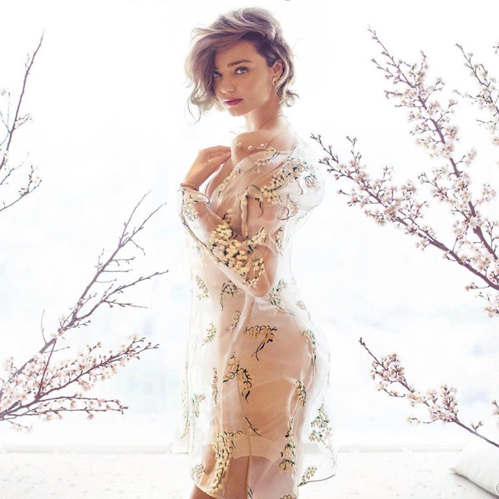 Miranda Kerr《Grazia》中國版2016年4月號