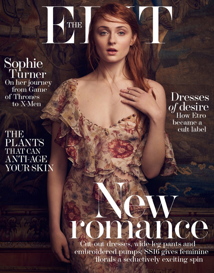 Sophie Turner《The Edit》雜志2016年4月號