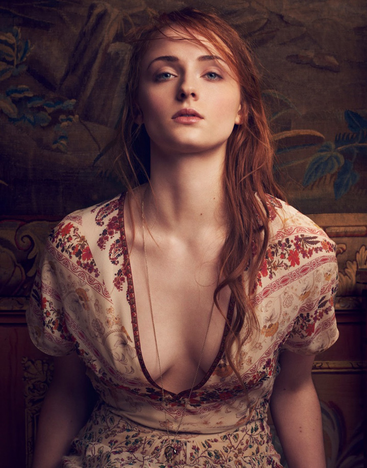 Sophie Turner《The Edit》雜志2016年4月號(hào)