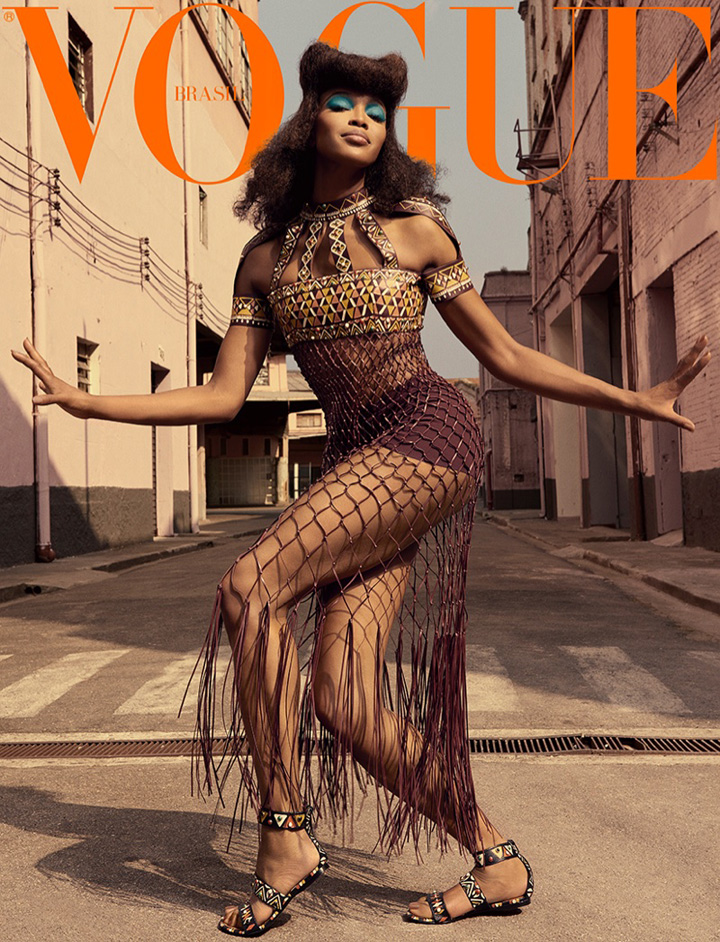 Naomi Campbell《Vogue》巴西版2016年5月號(hào)