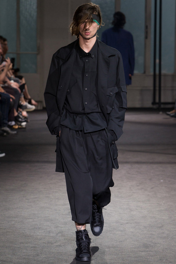 Yohji Yamamoto 2017春夏男裝流行發(fā)布