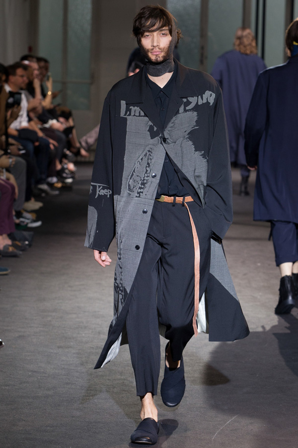 Yohji Yamamoto 2017春夏男裝流行發(fā)布