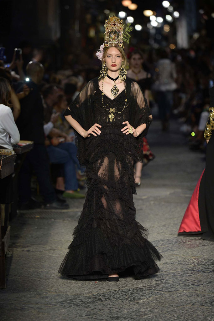 Dolce & Gabbana Alta Moda 2016秋冬高級(jí)定制流行發(fā)布