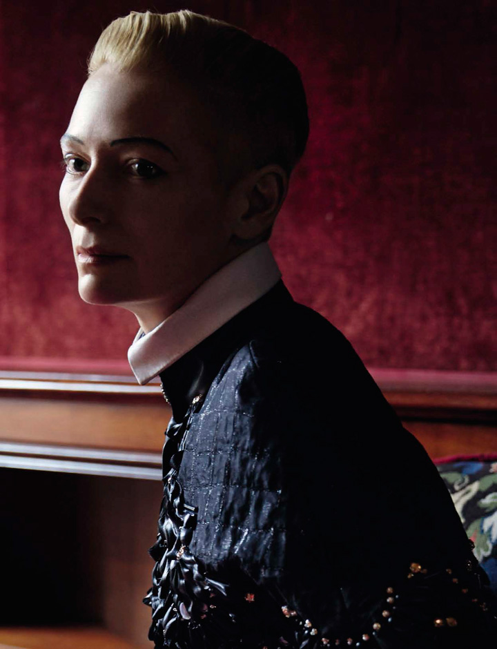 Tilda Swinton《Vogue》意大利版2016年7月號(hào)