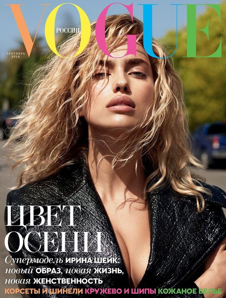 Irina Shayk《Vogue》俄羅斯版2016年9月號(hào)