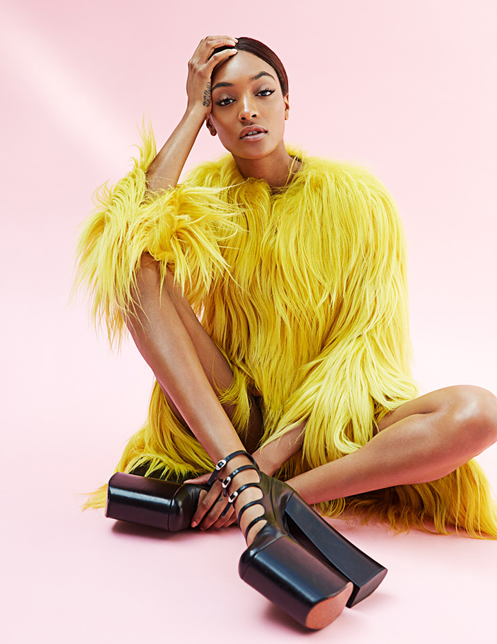 Jourdan Dunn《Madame Figaro》雜志2016年8月號(hào)