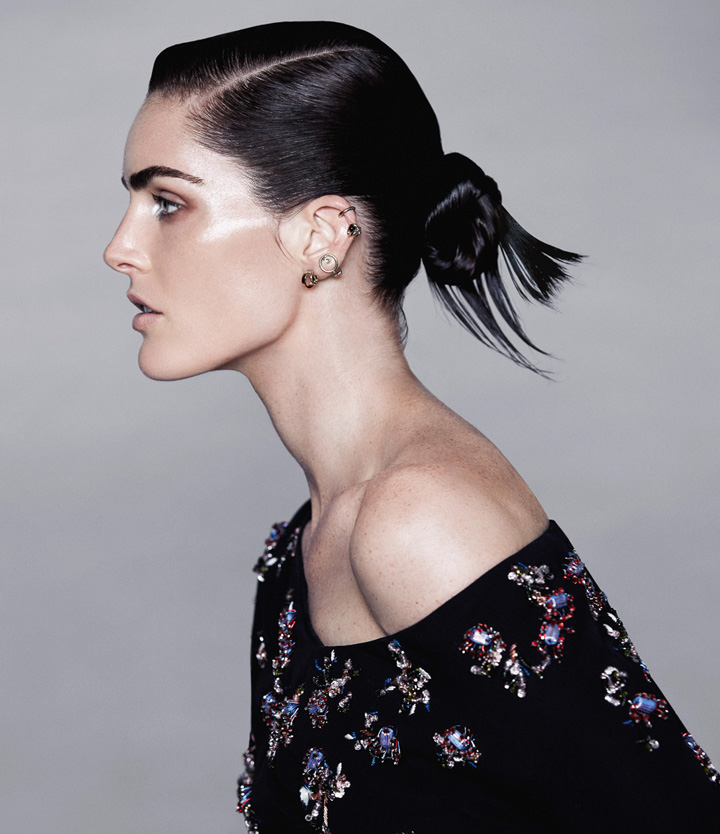 Hilary Rhoda《Harper’s Bazaar》哈薩克版2016年12月號