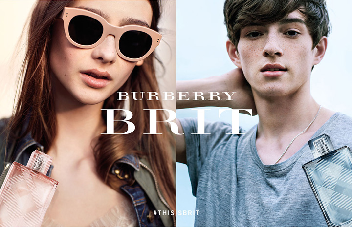 Burberry Brit 最新香水系列廣告大片