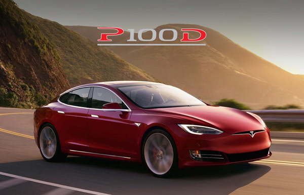 特斯拉發(fā)布Model S P100D 百公里2.5秒