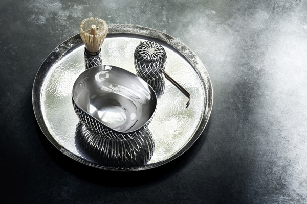 Georg Jensen 與隈研吾呈現(xiàn)KUSA純銀茶具