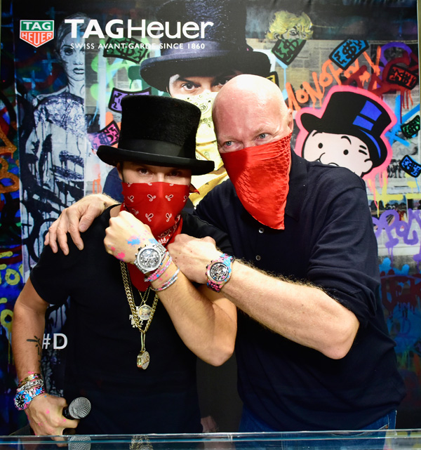 Alec Monopoly 成為泰格豪雅先鋒藝術家