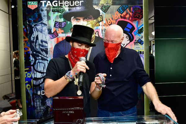 Alec Monopoly 成為泰格豪雅先鋒藝術家