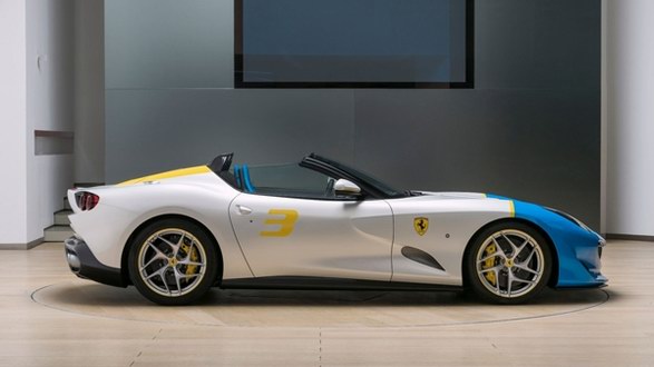 世界唯一：法拉利私人定制版敞篷跑車Ferrari SP3JC亮相！