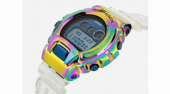 G-SHOCK·KITH新款彩虹聯(lián)名腕表 4月炫光來(lái)襲 限量開(kāi)售