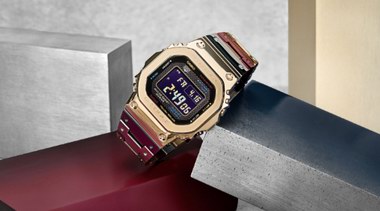 金屬進階 大膽玩色 G-SHOCK全新配色GMW-B5000TR耀世登場