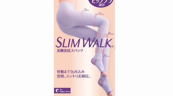 久坐造成的腿部疲勞？SLIM WALK美腿襪睡覺也能消腫