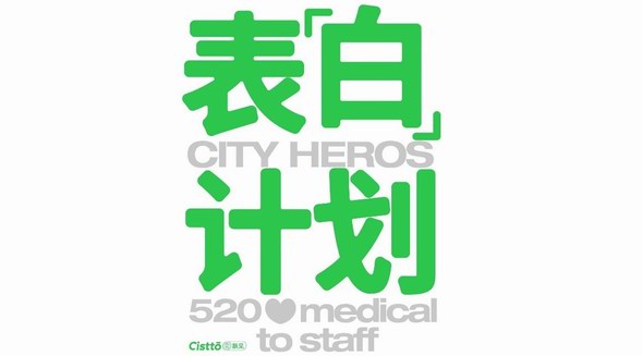 Cistto膚見啟動公益申領，致敬抗疫醫(yī)務工作人員