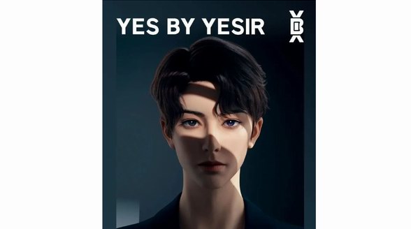 YES BY YESIR（葉謙）攜手MOS超寫實(shí)虛擬人“川CHUAN”帶來時裝首秀