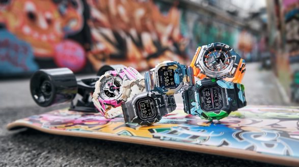 街頭潮力飆升！G-SHOCK STREET SPIRIT系列以涂鴉燃動(dòng)街頭