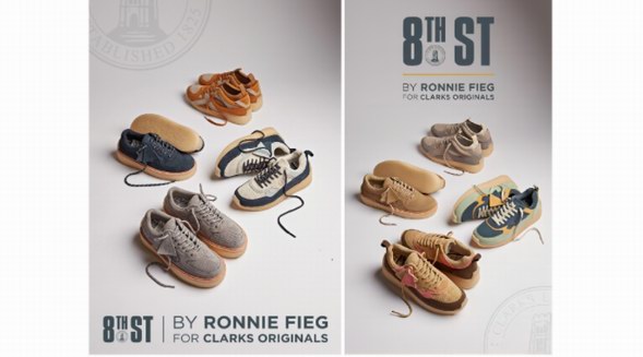 CLARKS ORIGINALS X RONNIE FIEG經(jīng)典潮流來(lái)襲 8th Street聯(lián)名系列國(guó)內(nèi)首次發(fā)售