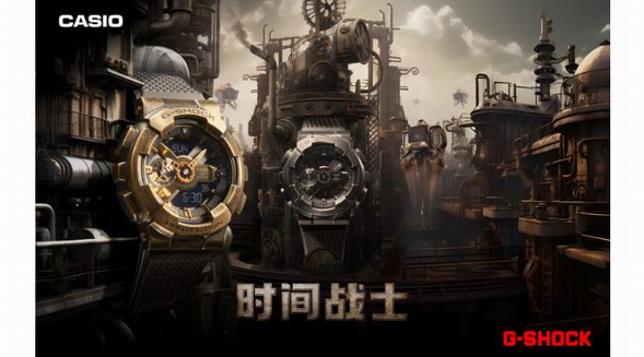 蒸汽朋克，機甲覺醒！G-SHOCK全新「時間戰(zhàn)士」邀你韌意穿越