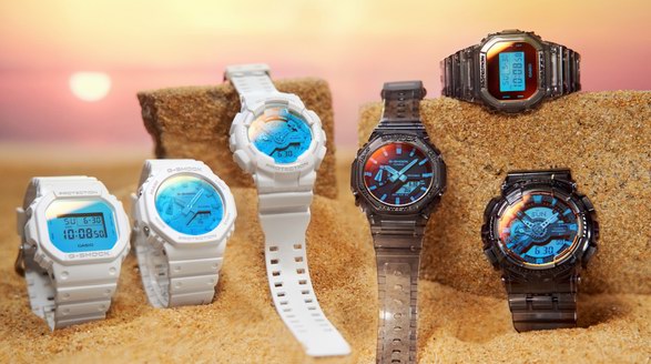 探索色彩之旅！G-SHOCK「Beach Time Lapse」系列帶你潮酷一夏