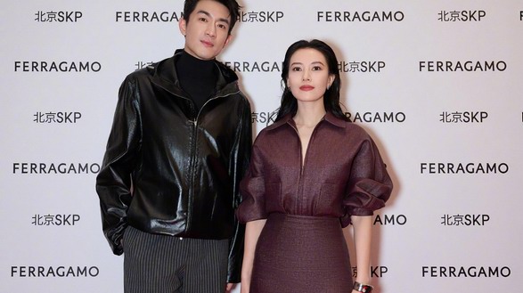 FERRAGAMO北京SKP全新概念男士精品店開幕，高圓圓、林更新出席 