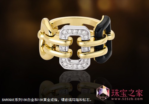 Chanel奢華珠寶戒指Baroque系列（Baroque Ring Collection of Chanel's Fine Jewelry），